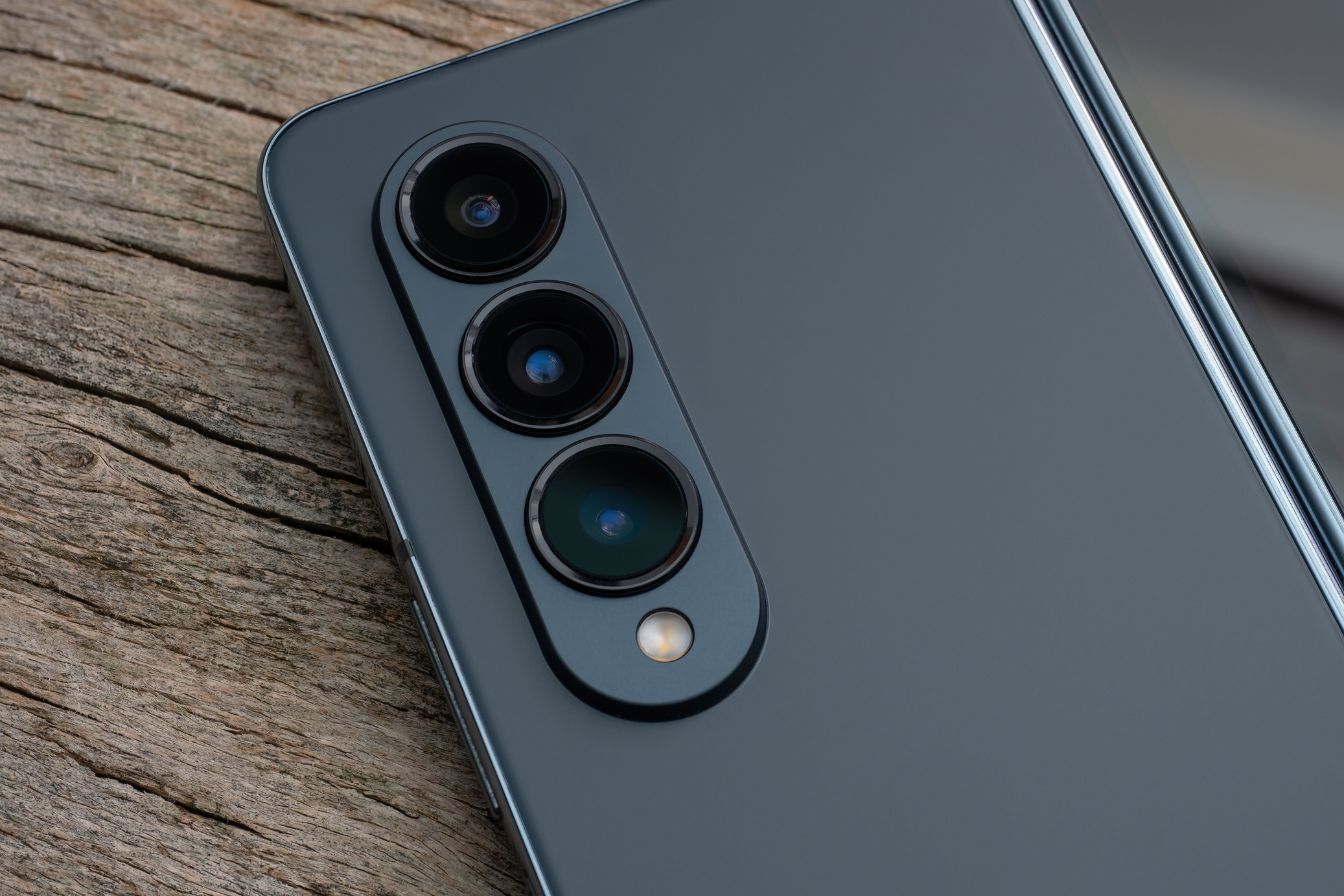 QR code avec un smartphone samsung